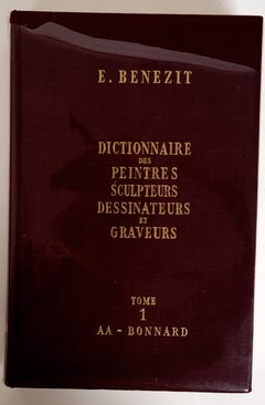 E. BENEZIT - Dictionnaire Critique et Documentaire des Peintres, Sculpteure