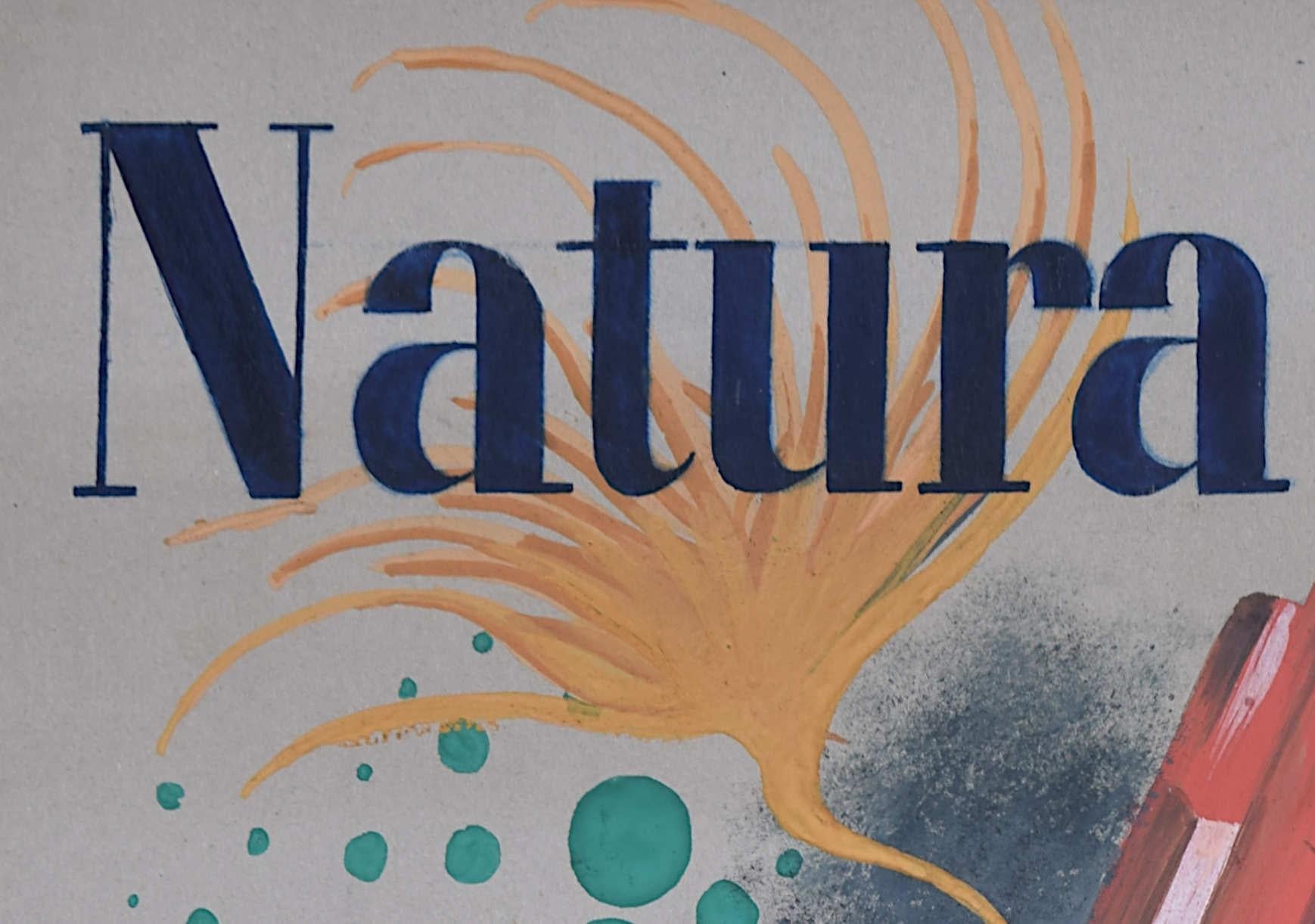 Natura, gouache de E. Brain en venta 6