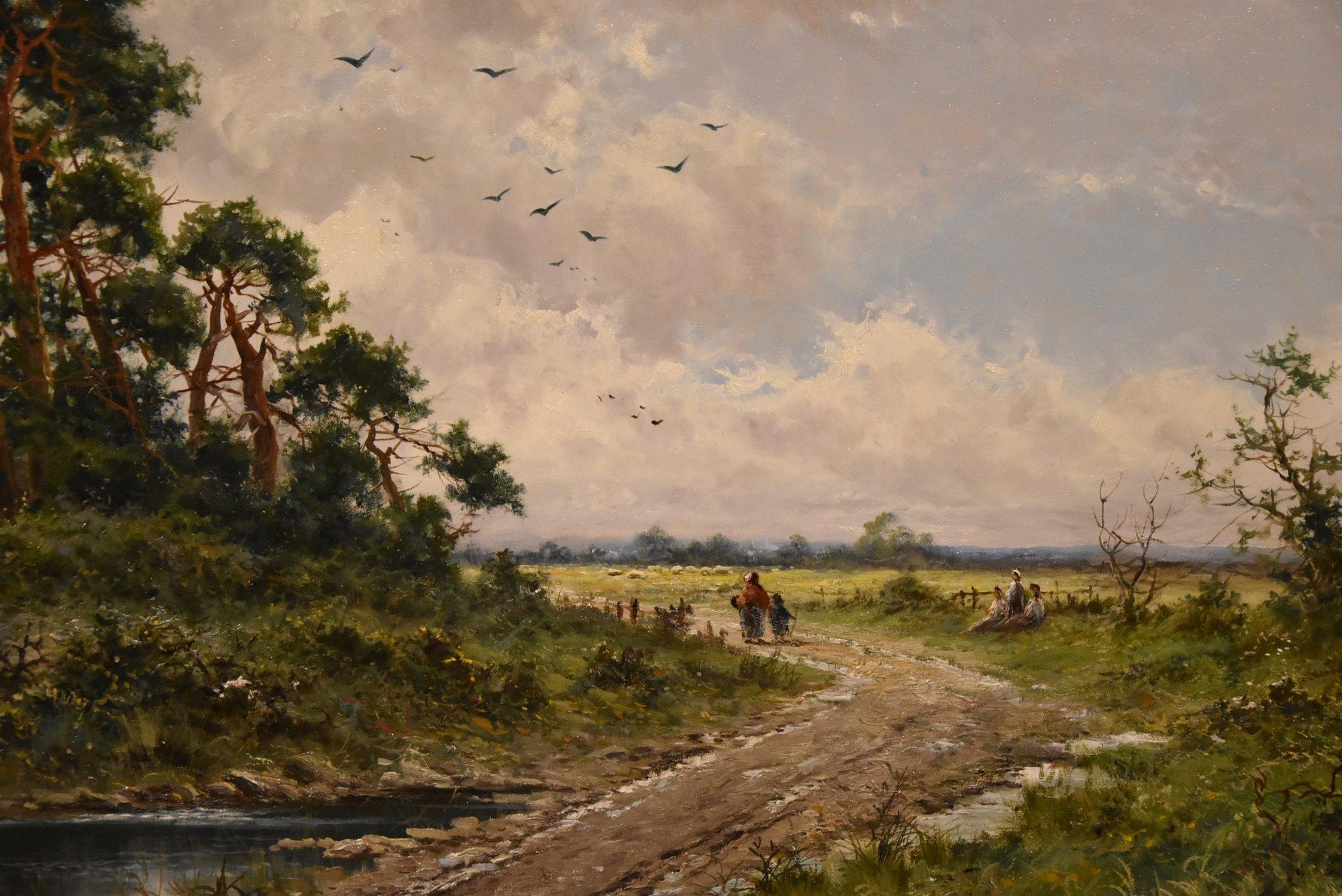 Oil Painting by E C Hamblin 