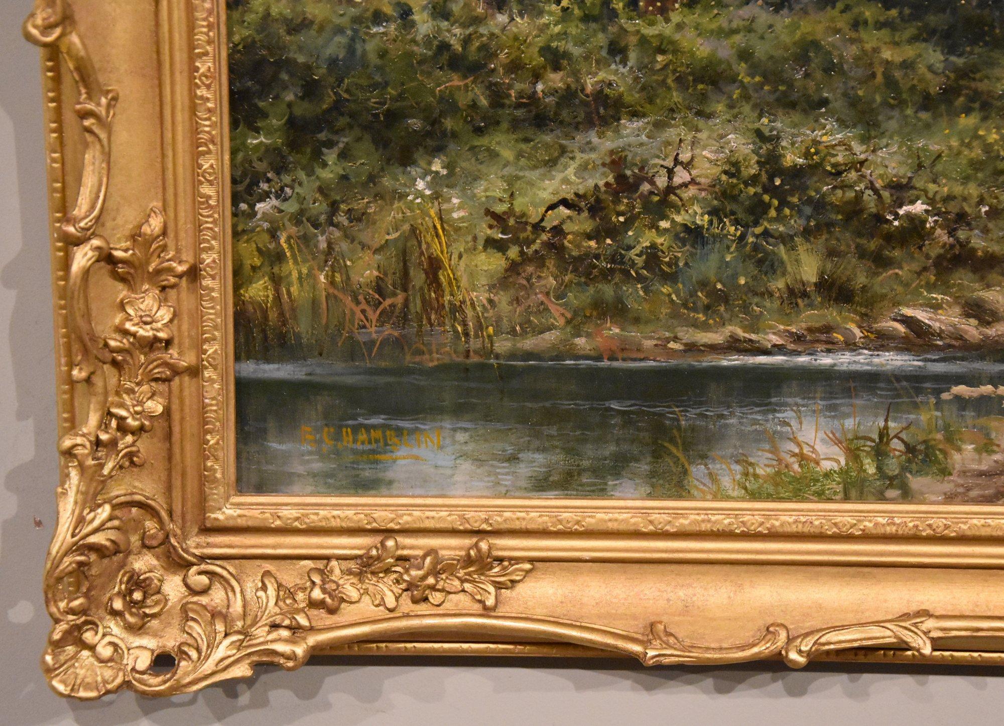 Oil Painting by E C Hamblin 