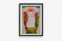 1990 Soviet poster, titled “За здоровье!” (For Health!)
