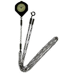 E. Dananer Lucerne Ladies Pendant Watch with Original Chain