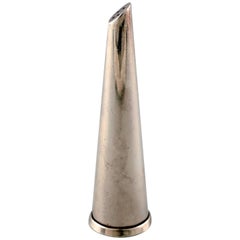 E. Dragsted, Modernist Pepper Pot of Sterling Silver, Danish Design