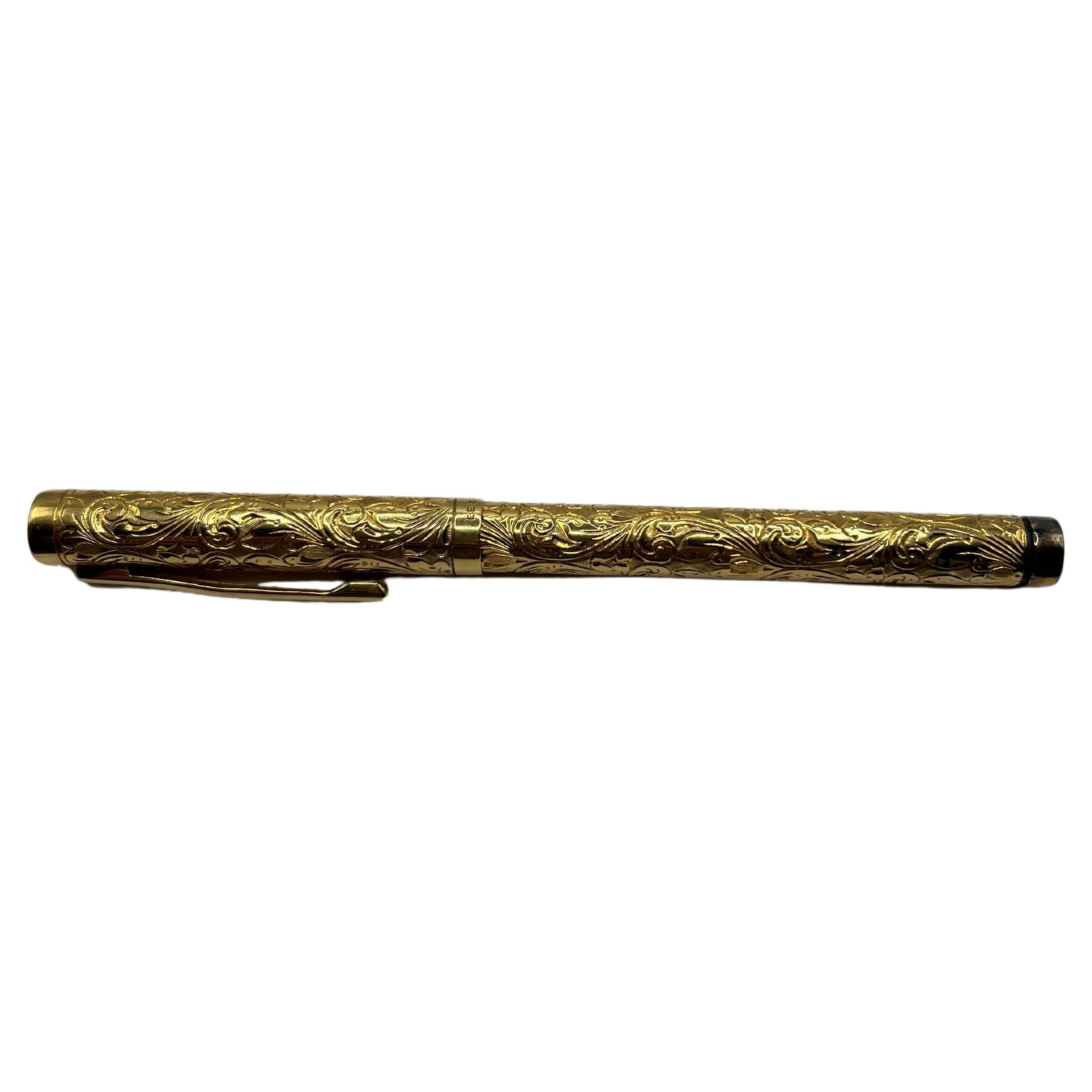 E E ERCOLESSI  18-kt Gold Pen