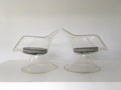 E. E. Laverne "Buttercup" Invisible Group Lounge Chairs