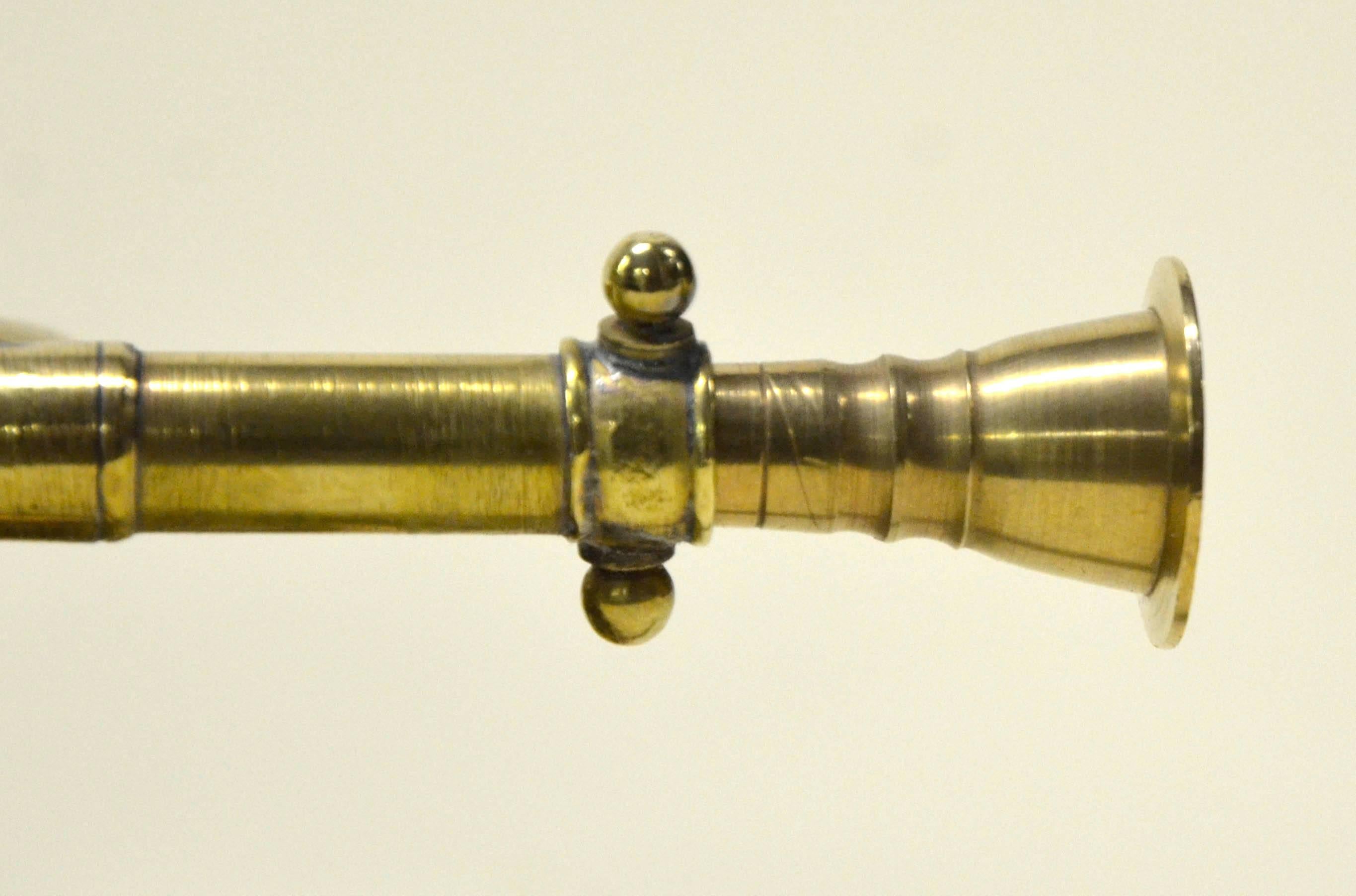 Édouardien Mi bémol Bessons & Co. Cornet en laiton, H. 75983 Fabriqué en Angleterre en vente