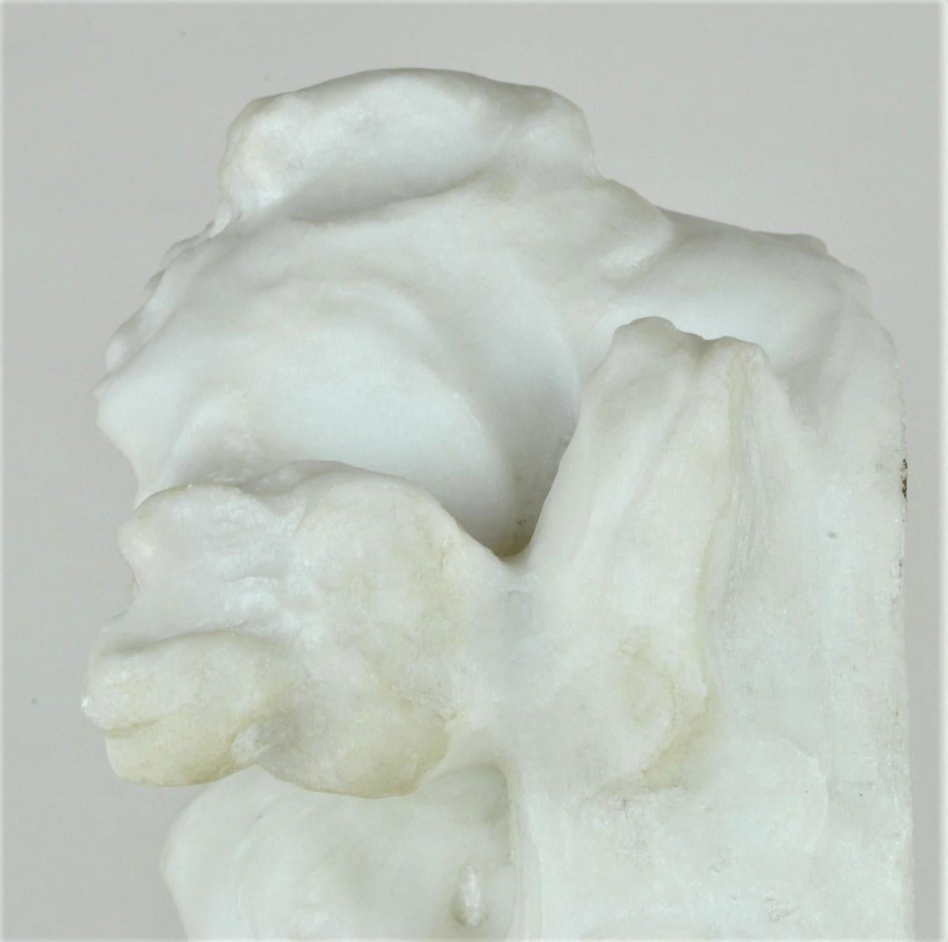 E Fortiny, Baby In Marble, fin XIXe/début XXe siècle en vente 3