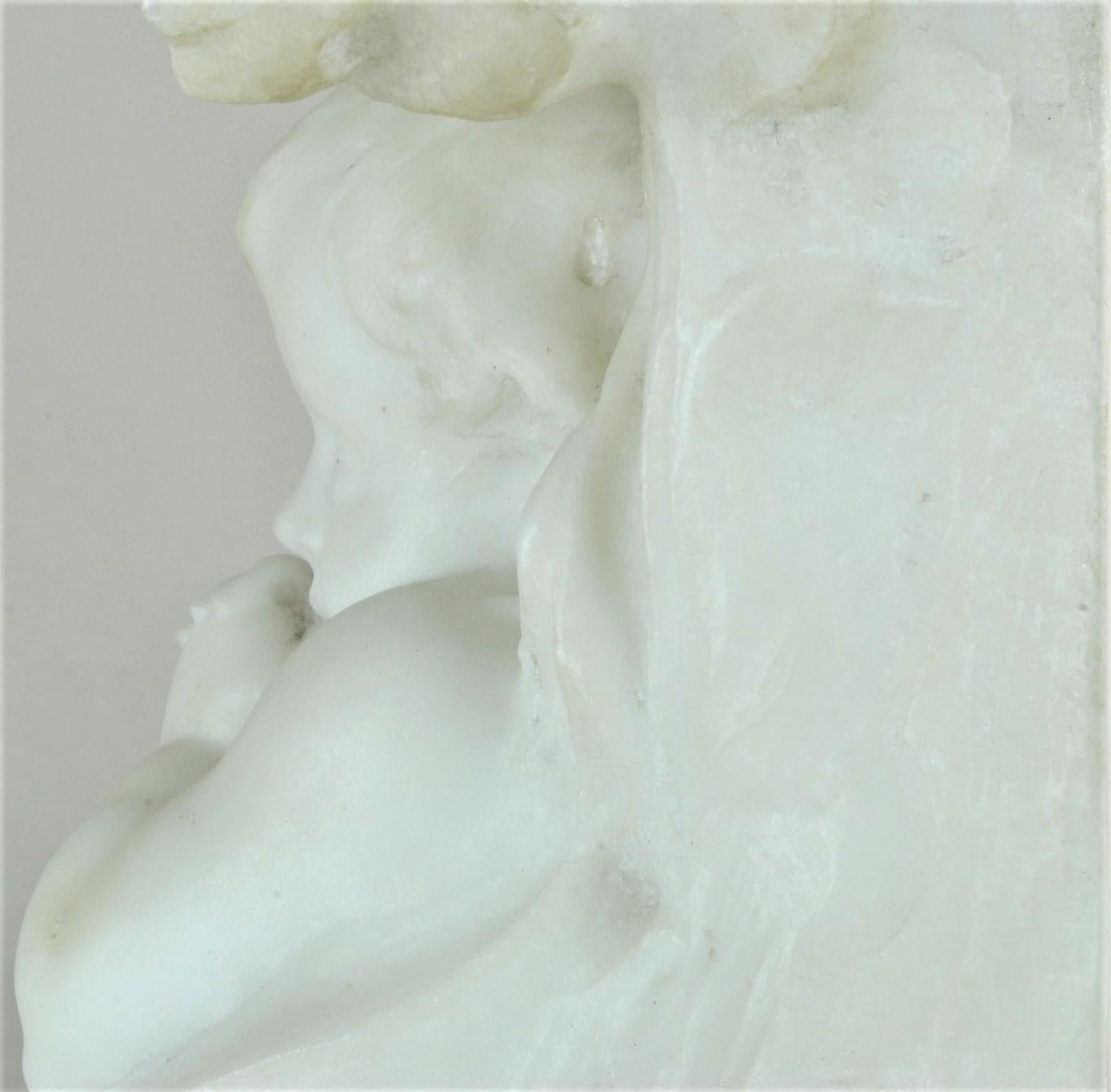 E Fortiny, Baby In Marble, fin XIXe/début XXe siècle en vente 4