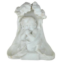 E Fortiny, Baby In Marble, fin XIXe/début XXe siècle