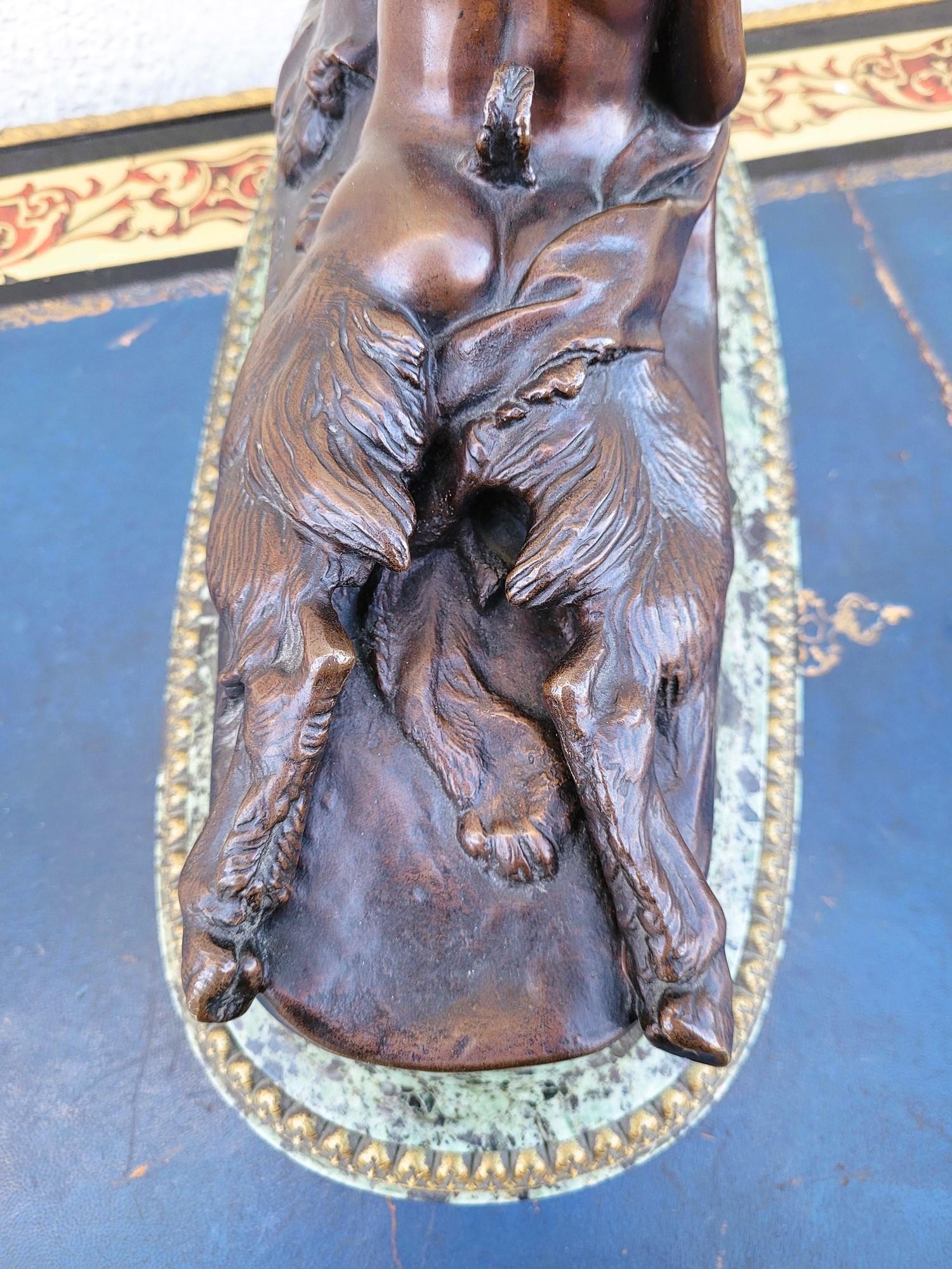 E Frémiet, Pan And Oursons, Signed Bronze, Late 19th Early 20th Century 7