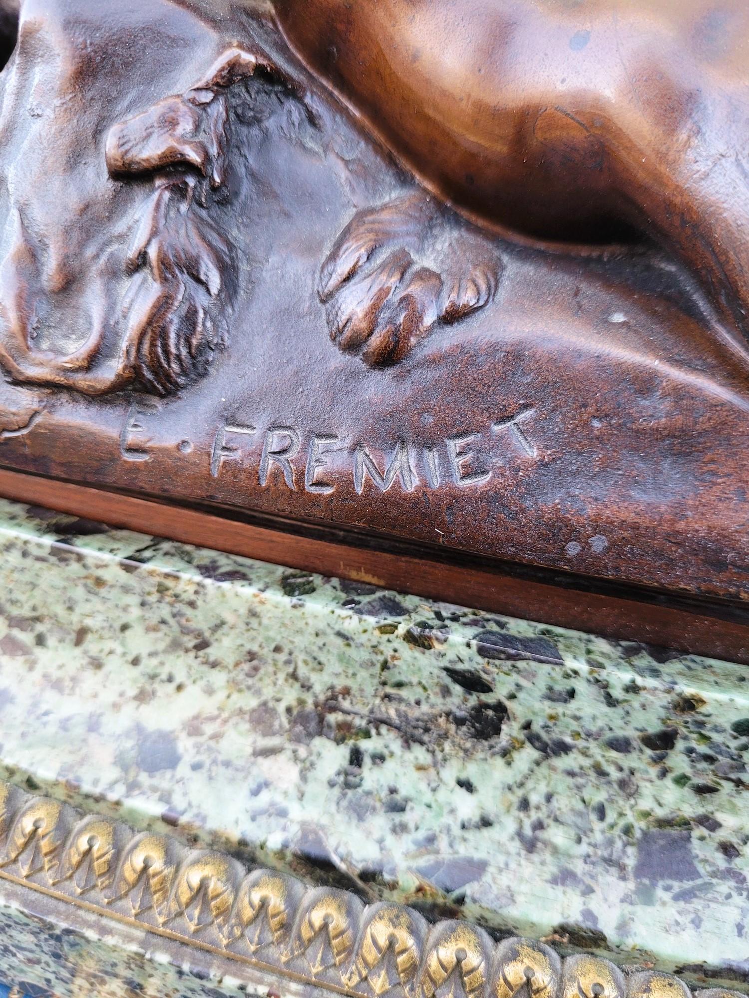 Napoleon III E Frémiet, Pan And Oursons, Signed Bronze, Late 19th Early 20th Century
