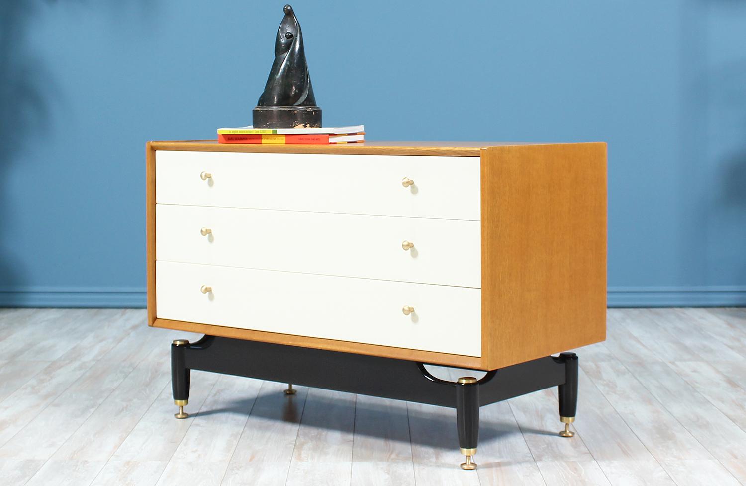 Mid-Century Modern E. Gomme Lacquered Chest for G-Plan