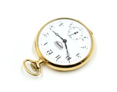 E. Howard Auburn Yellow Gold Vintage manual wind Pocket Watch