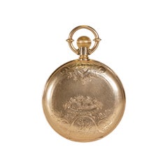 1928 Knights of Columbus La Rubida Gold Howard Pocket Watch at 1stdibs