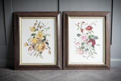 E. Howden Pair of Floral Paintings, Framed and Signed