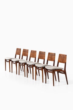 E. Knudsen Dining Chairs Model 47 Produced by Jensen & Lykkegaard