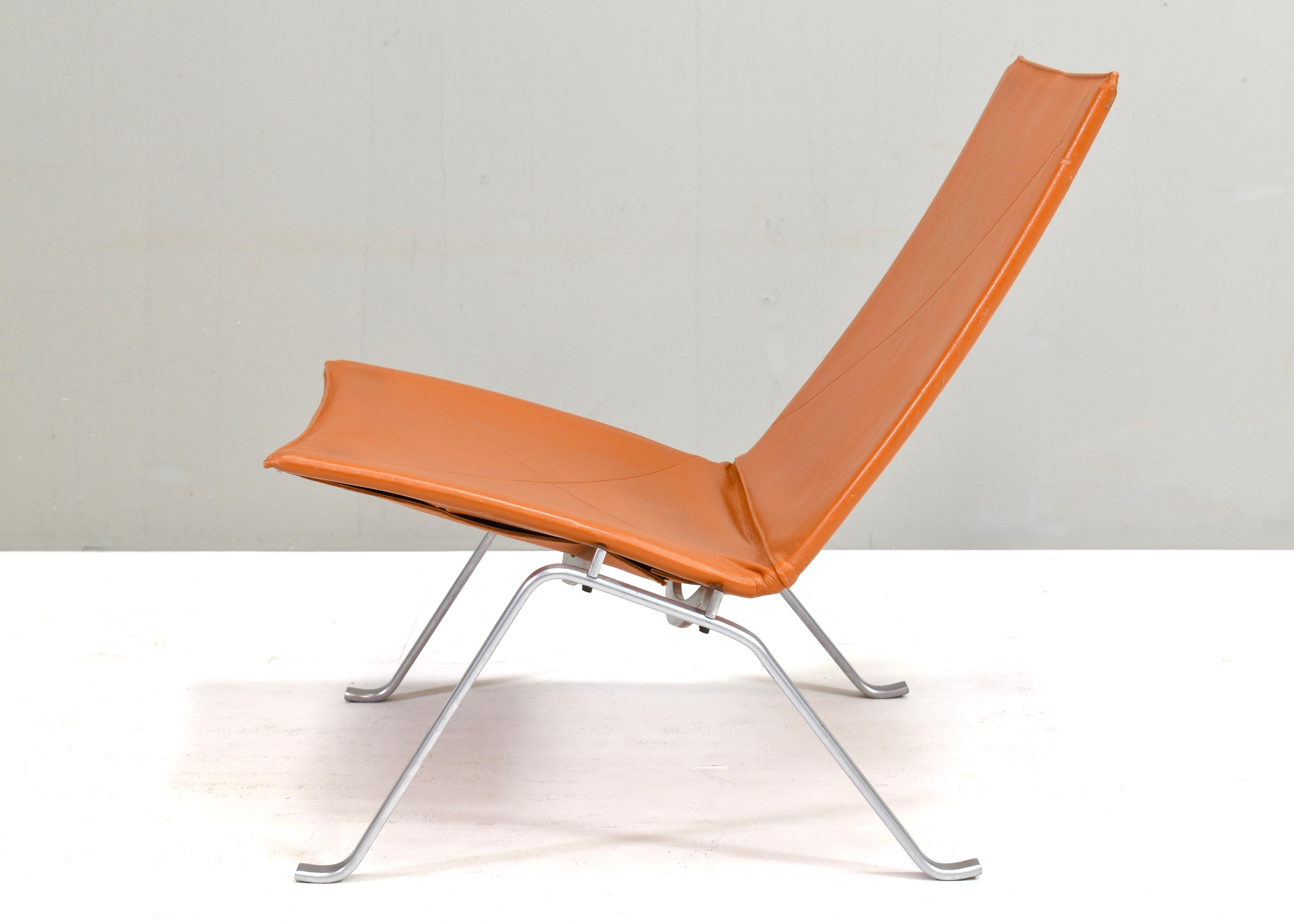 E. Kold Christensen PK22 Lounge Chair von Poul Kjaerholm 1. Auflage Dänemark - 1960er Jahre (Skandinavische Moderne) im Angebot