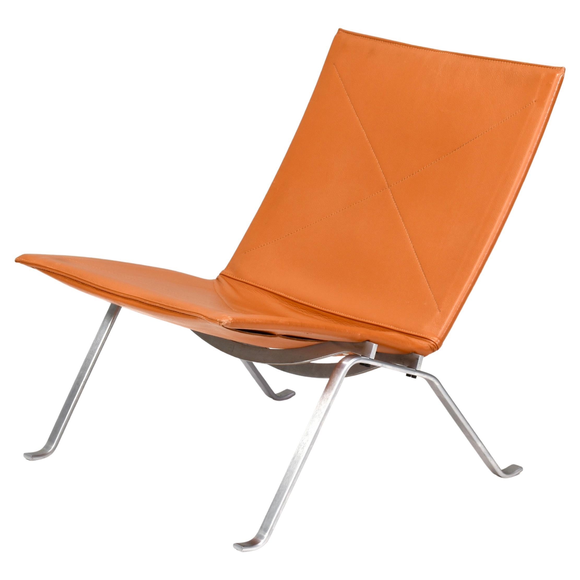 E. Kold Christensen PK22 Lounge Chair von Poul Kjaerholm 1. Auflage Dänemark - 1960er Jahre