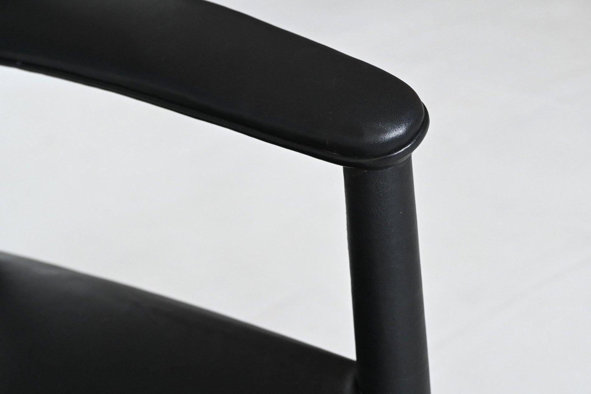 E. Larsen & A. Bender Fauteuil Madsen en palissandre Willy Beck Danemark 1949 en vente 5