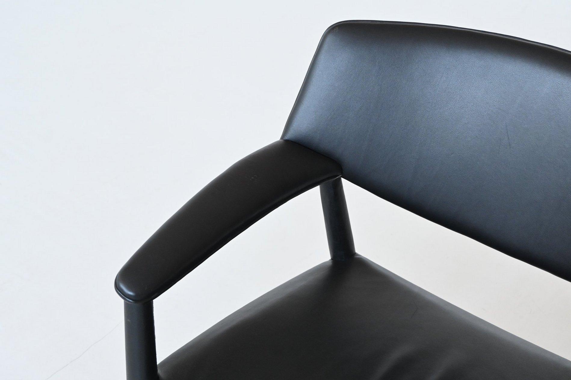 E. Larsen & A. Bender Fauteuil Madsen en palissandre Willy Beck Danemark 1949 en vente 2