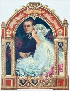 June Bridal Couple, Saturday Evening Post Cover