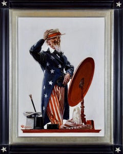 Neuer Hut für Uncle Sam, Postumschlag