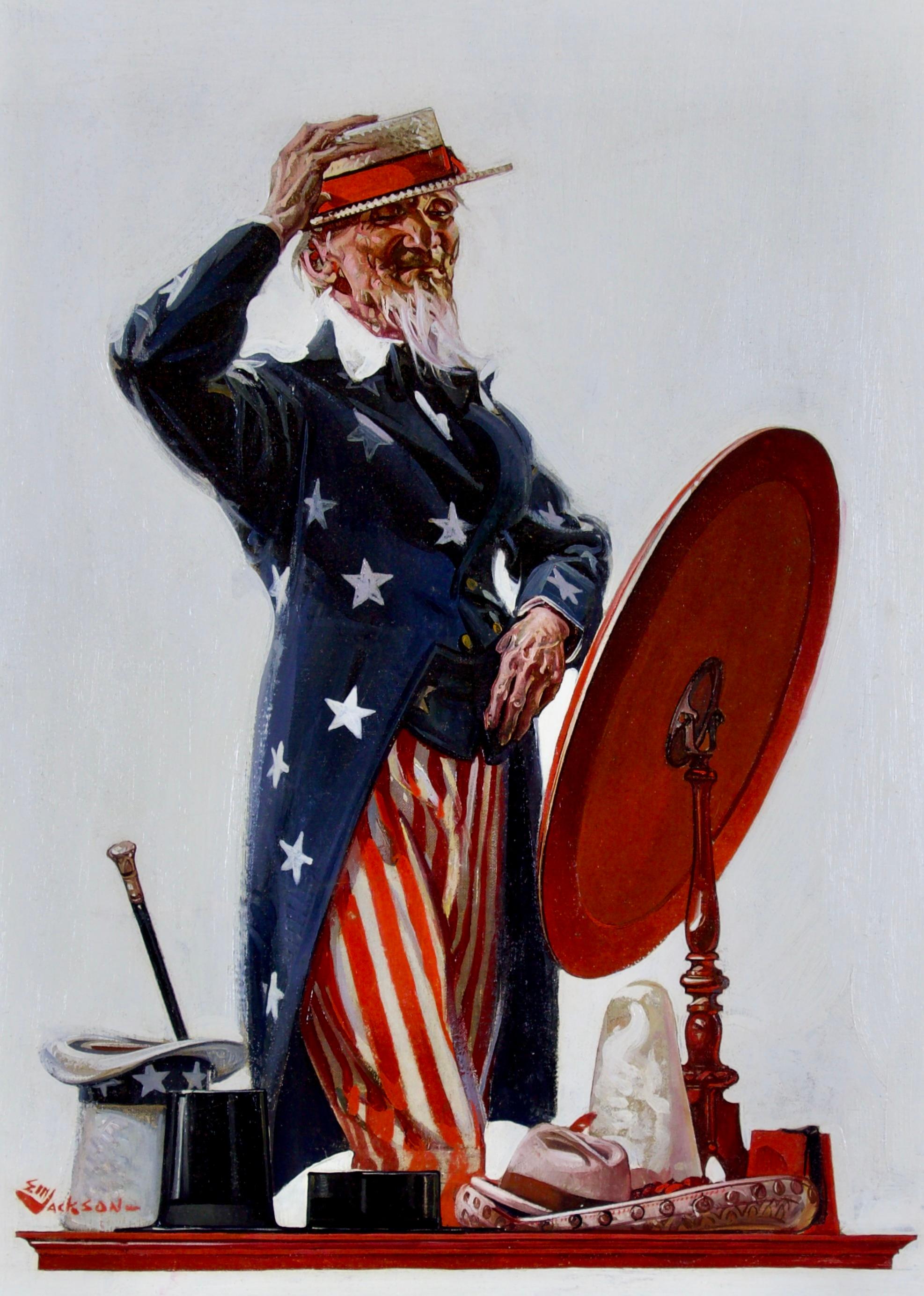 New Hat for Uncle Sam, Post Cover