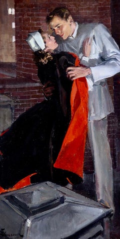 "Le secret du docteur Kildare", illustration de l'histoire, Cosmopolitan, 1939