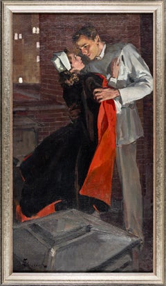 "Le secret du docteur Kildare", illustration de l'histoire, Cosmopolitan, 1939