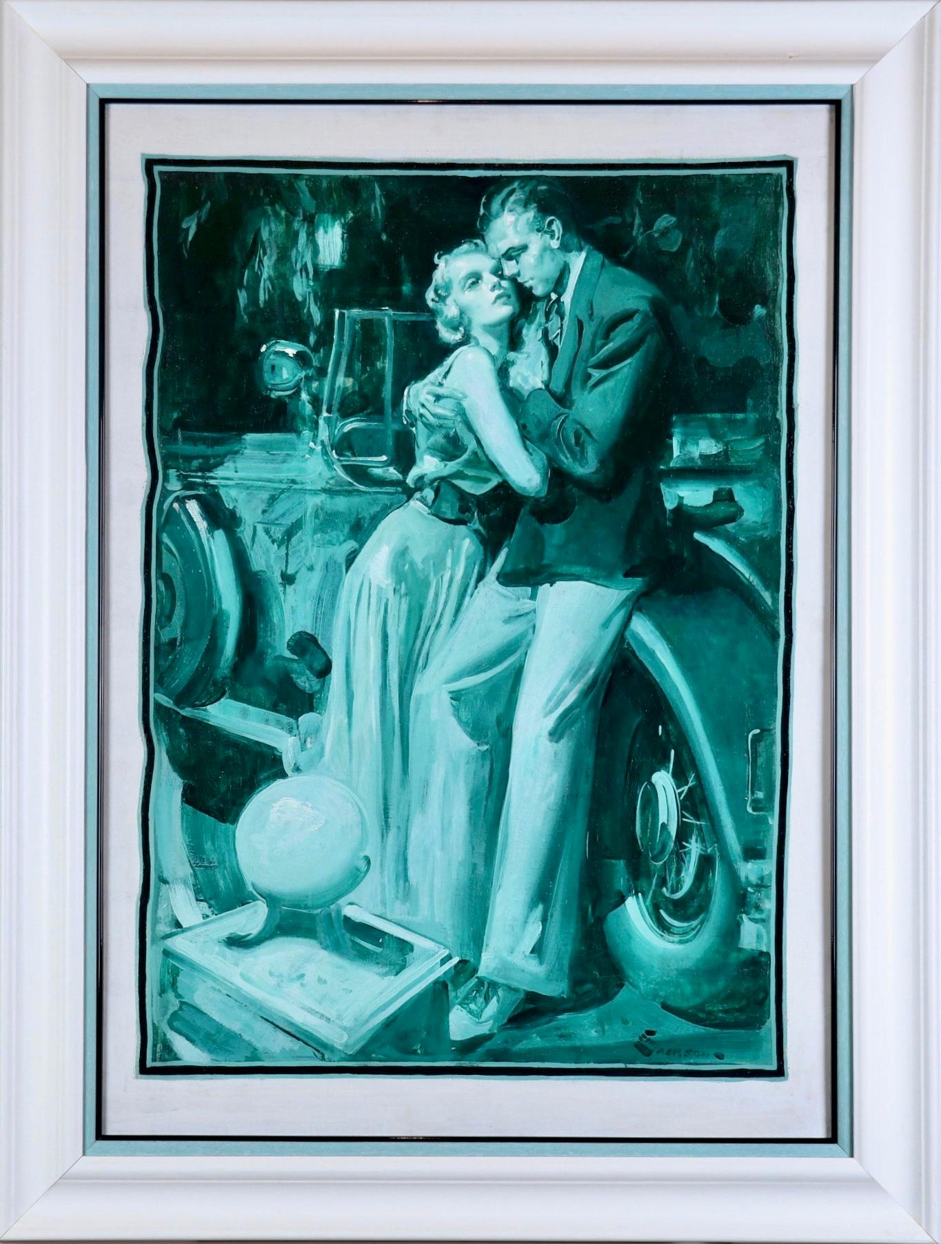 Young and Fair, Story Illustration, Good Housekeeping, 1932 - Painting by E.M. Jackson