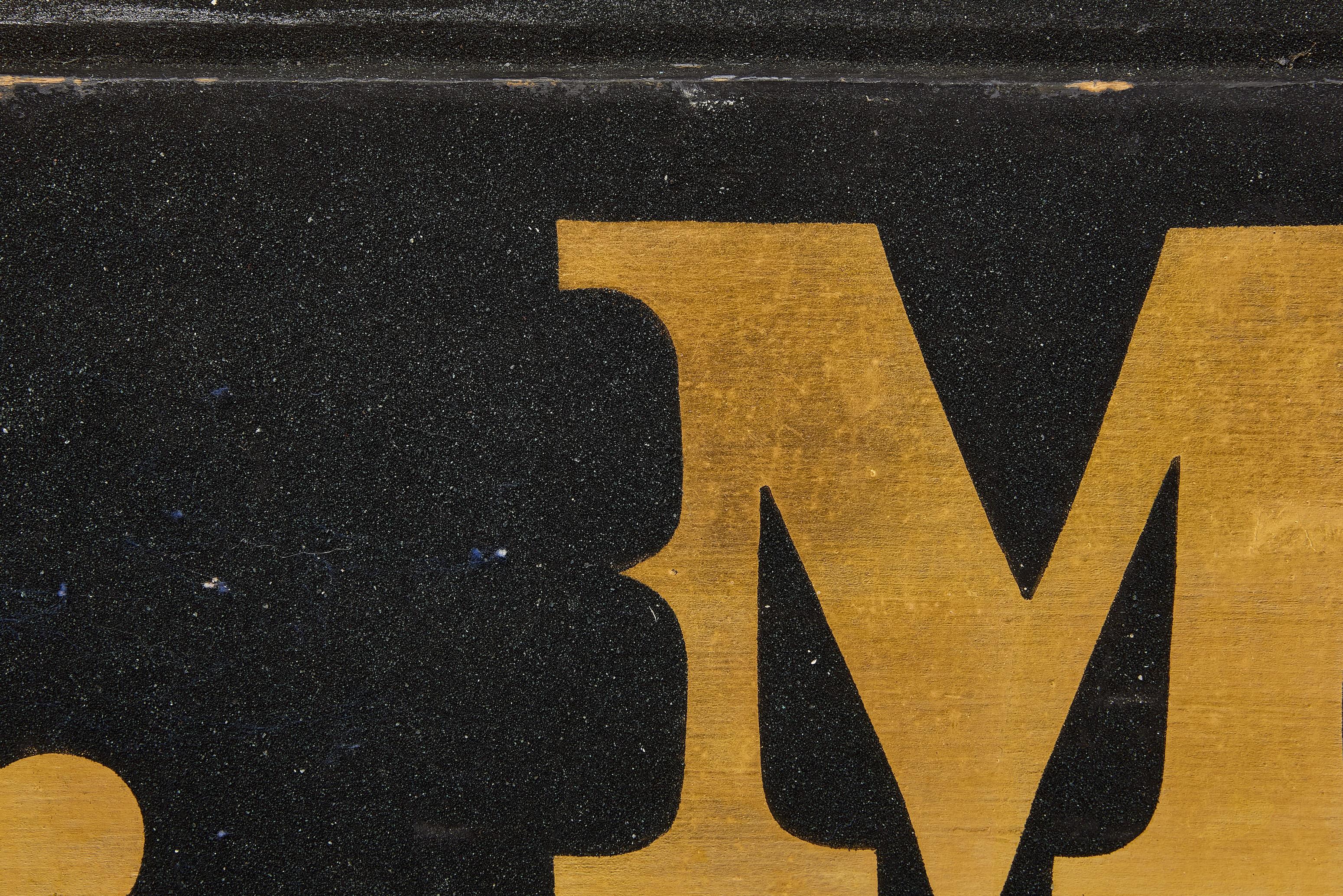 'E. M. Smiths Office' Trade Sign. (Volkskunst) im Angebot