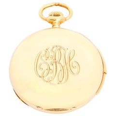 Used E. Mathey Tissot Minute Repeater Pocket Watch