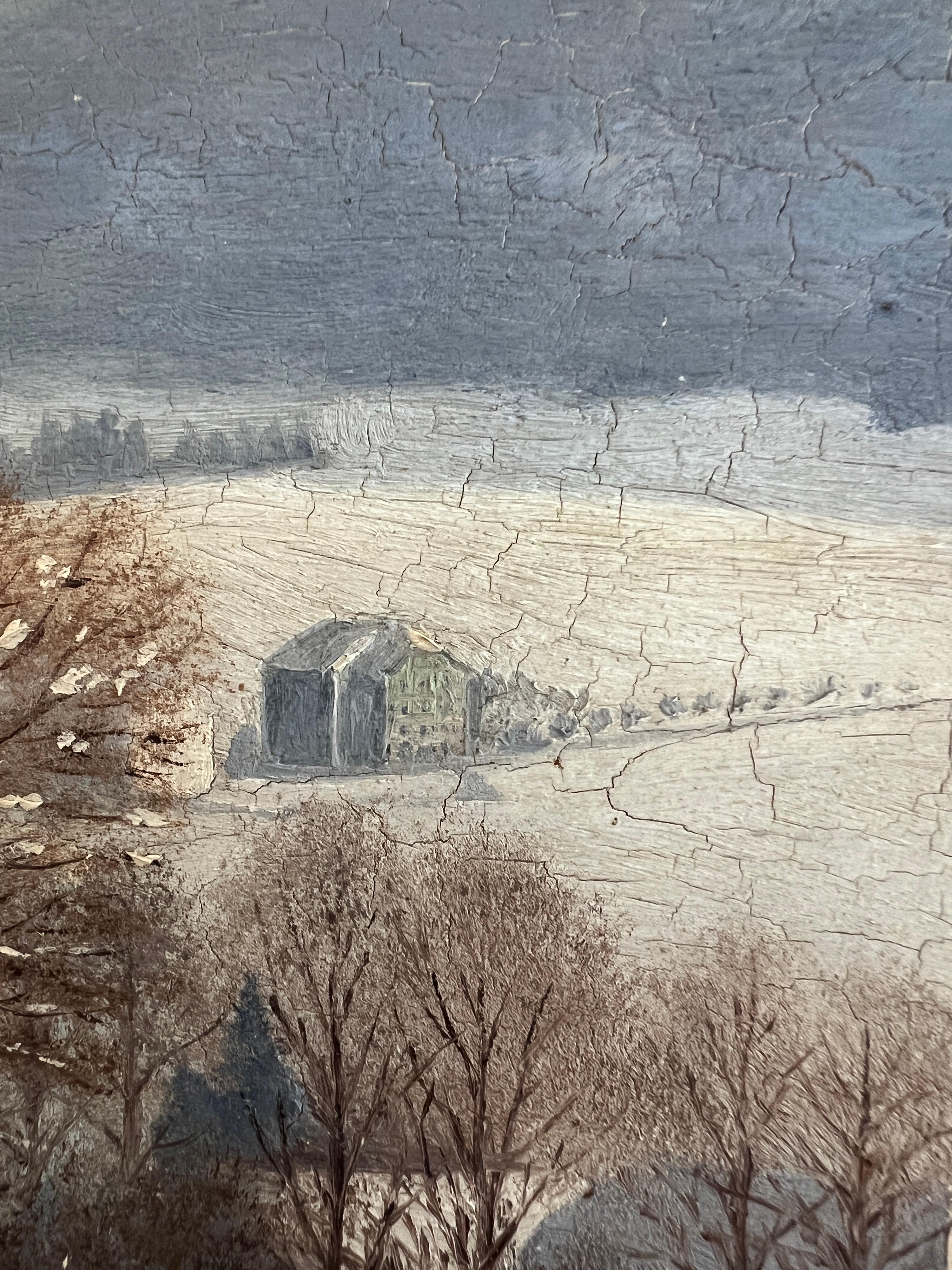 Village sous la neige en vente 2