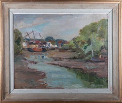 E. Rawlings - Huile du XXe siècle, couleur huile à faible teinte