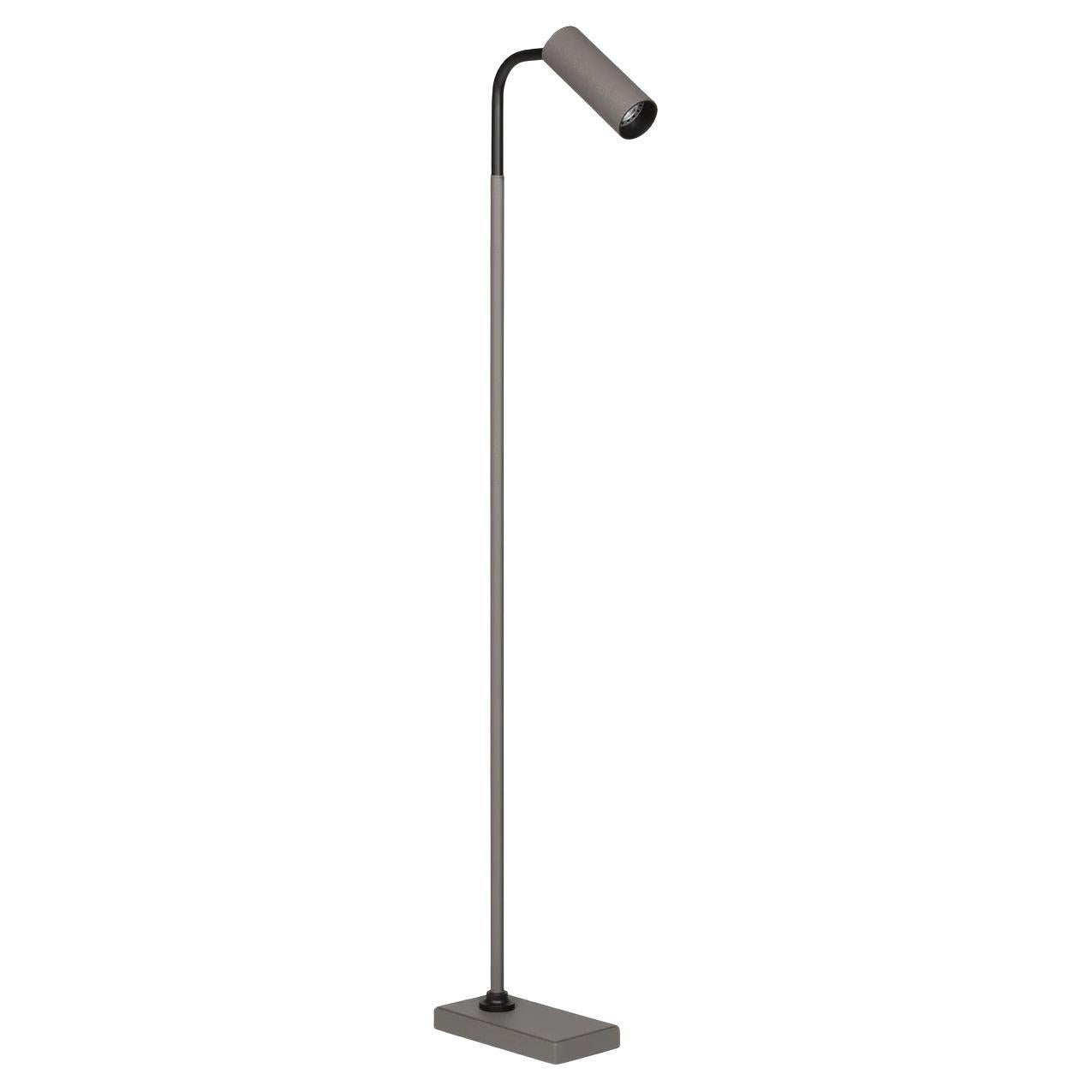 E-Reader Grey Floor Lamp