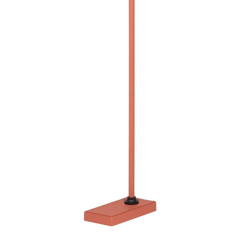 Italian E-Reader Orange Floor Lamp For Sale