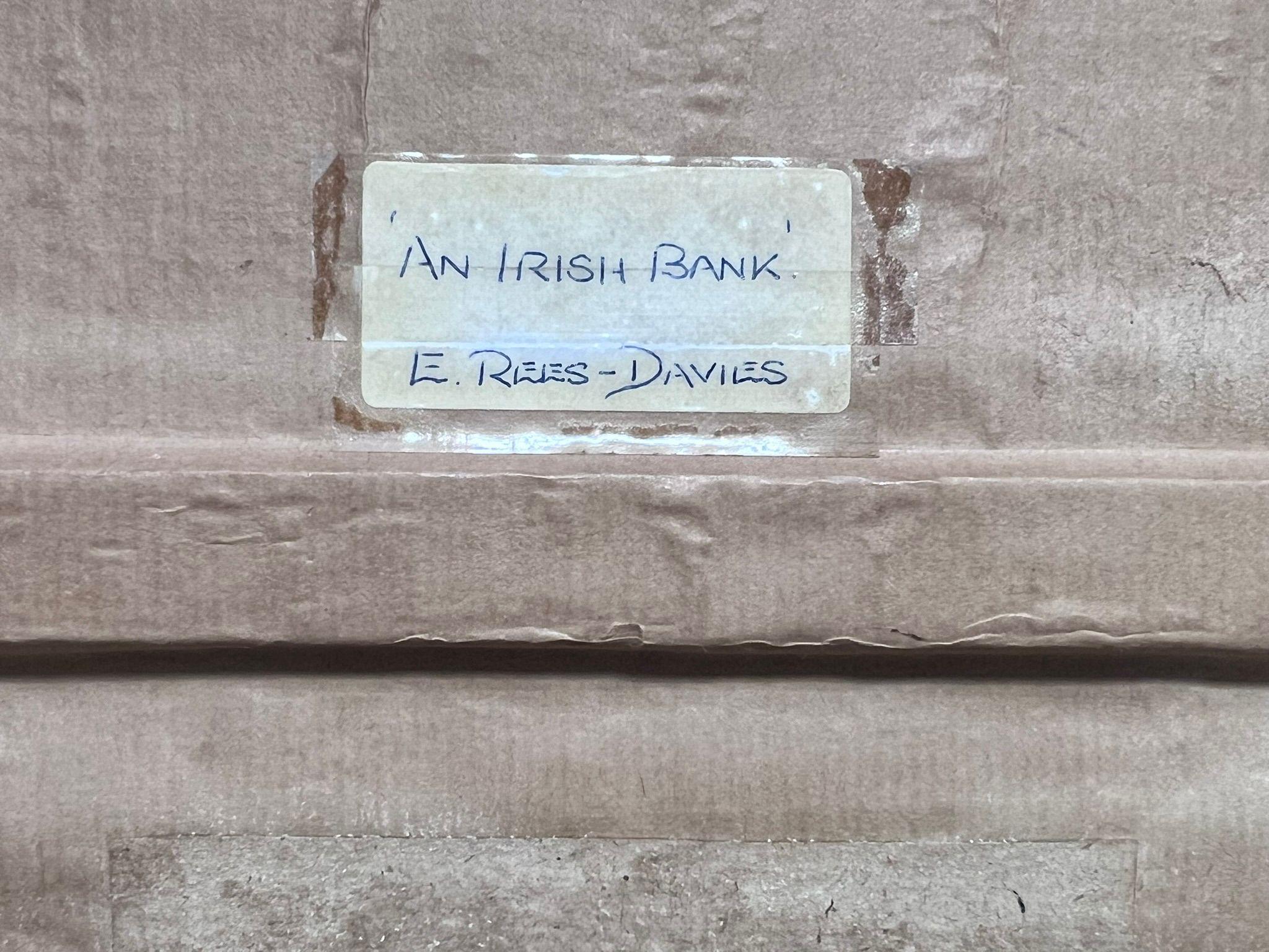 Peinture à l'huile d'art sportif britannique représentant des chevaux de chasse et des maisons détruisant un Brook 8