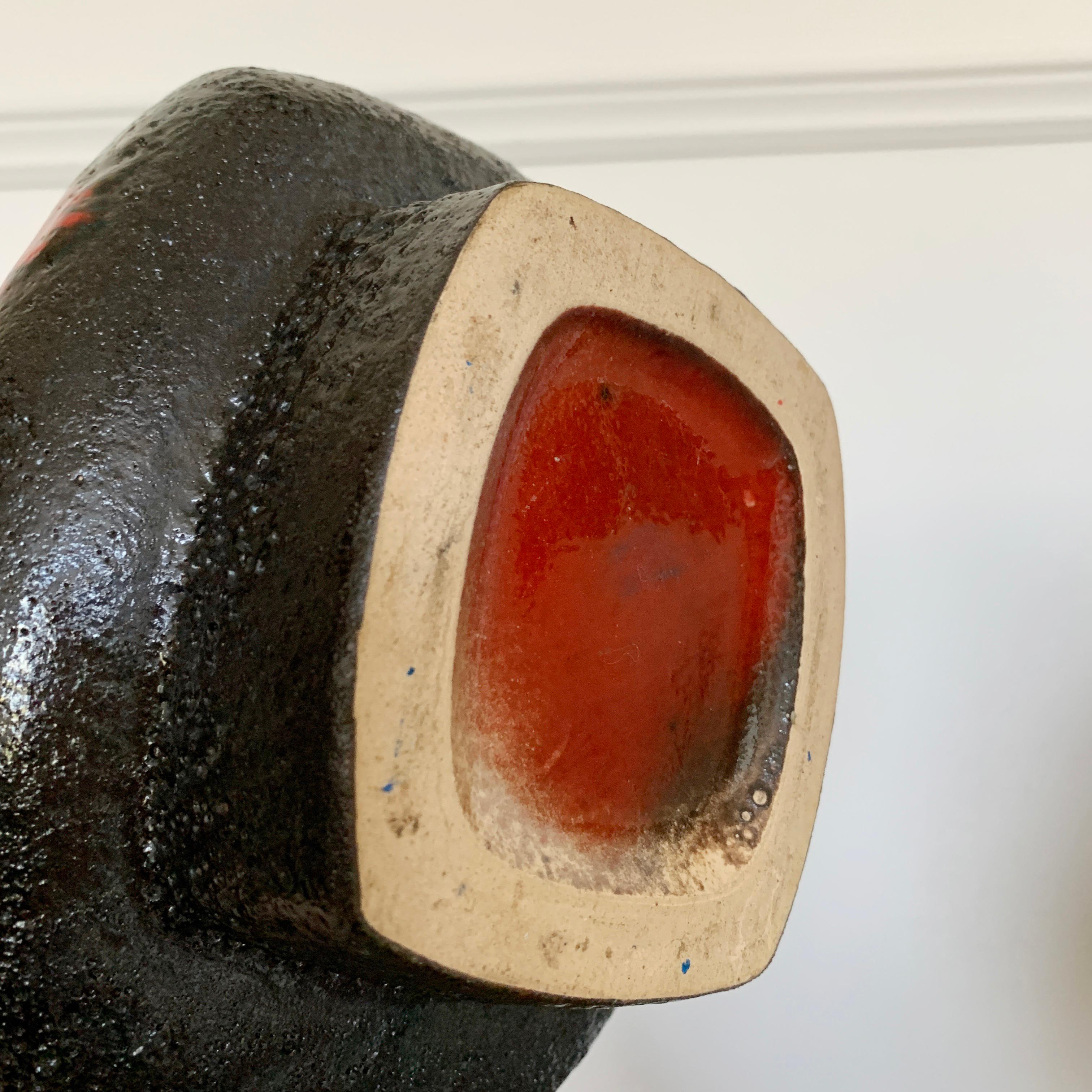 E S Keramik Fett-Lava-Vase:: Westdeutschland im Zustand „Gut“ im Angebot in Hastings, GB