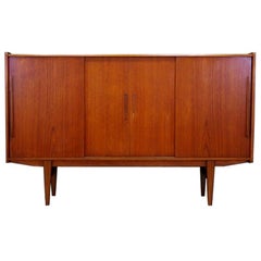 E. S. Møbler Highboard Danish Design Teak Retro 1960s