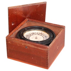 E S Ritchie Boxed Ships Compass