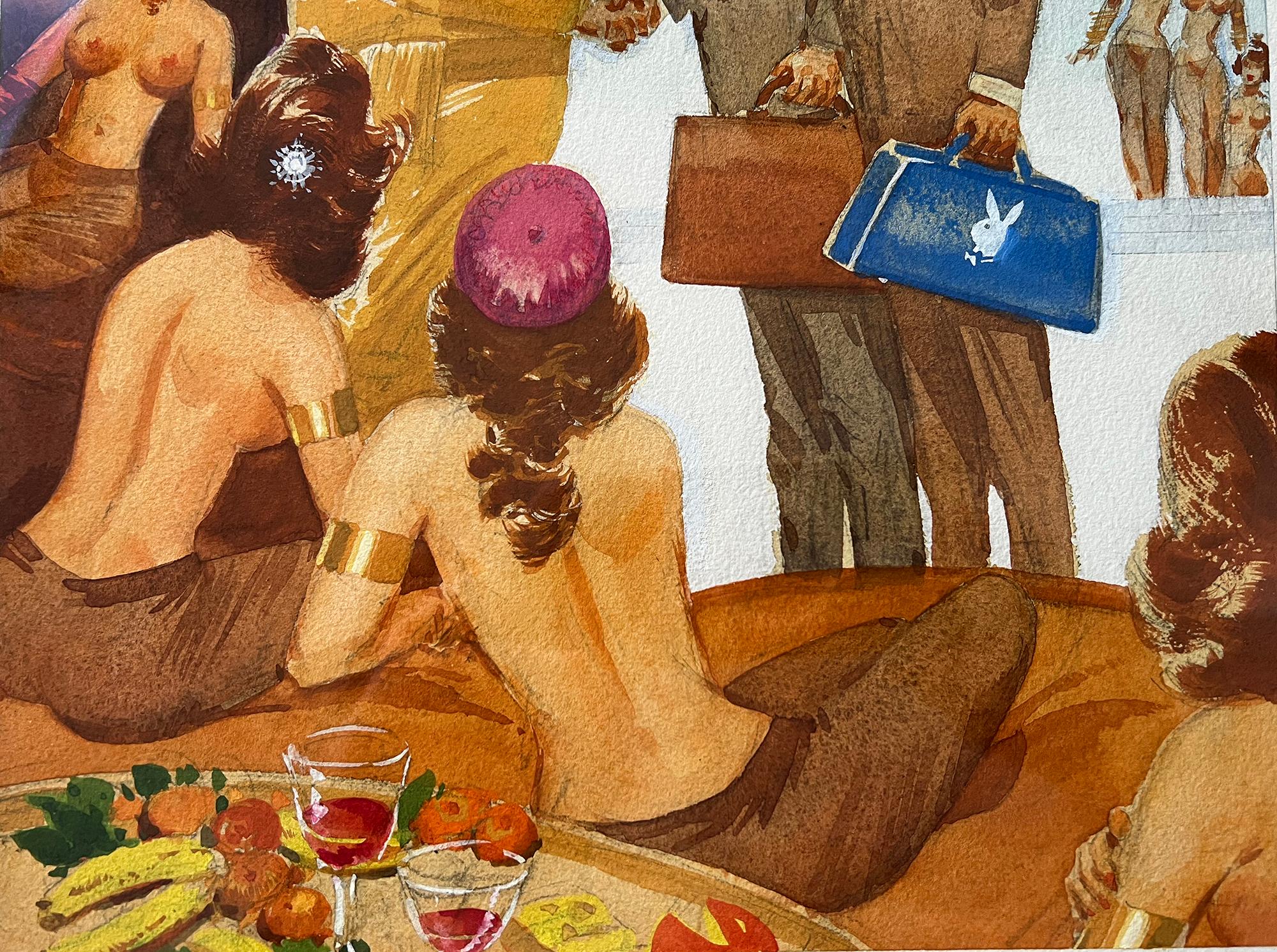 mujeres desnudas en caricatura