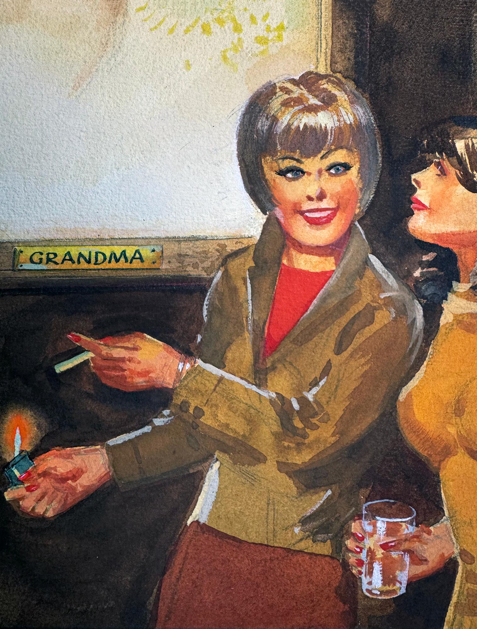 E. Simms Campbell was the first and top black commercial artist in the USA for decades. 
In 