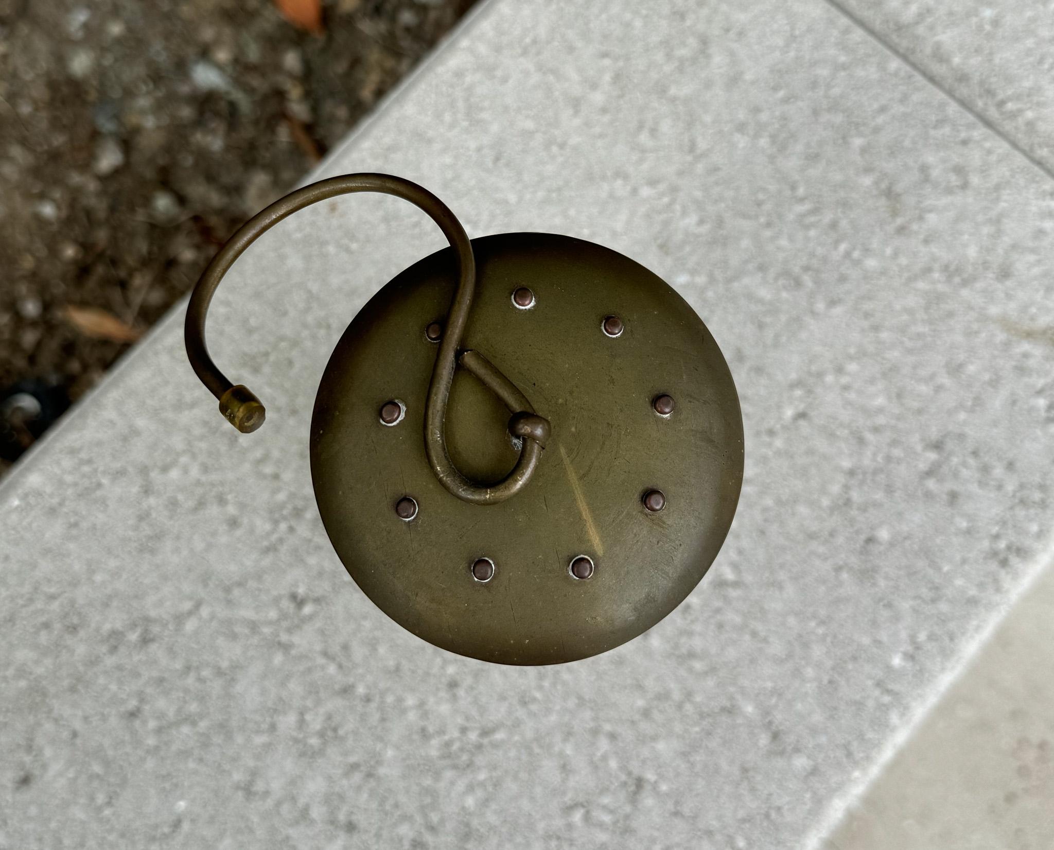 E. Thomas & Williams Brass Minors Lamp, United Kingdom, 1984 For Sale 7