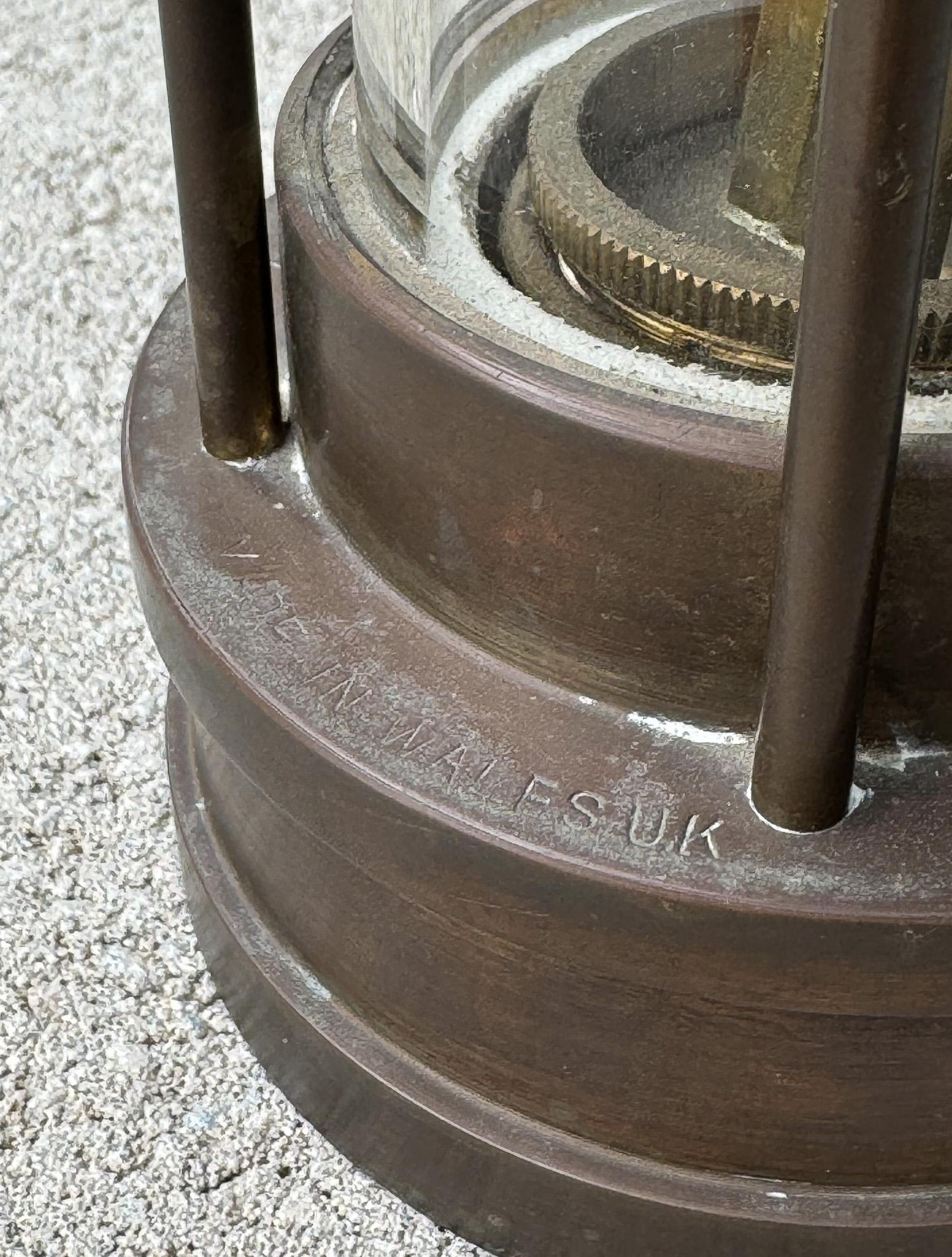 E. Thomas & Williams Brass Minors Lamp, United Kingdom, 1984 For Sale 3