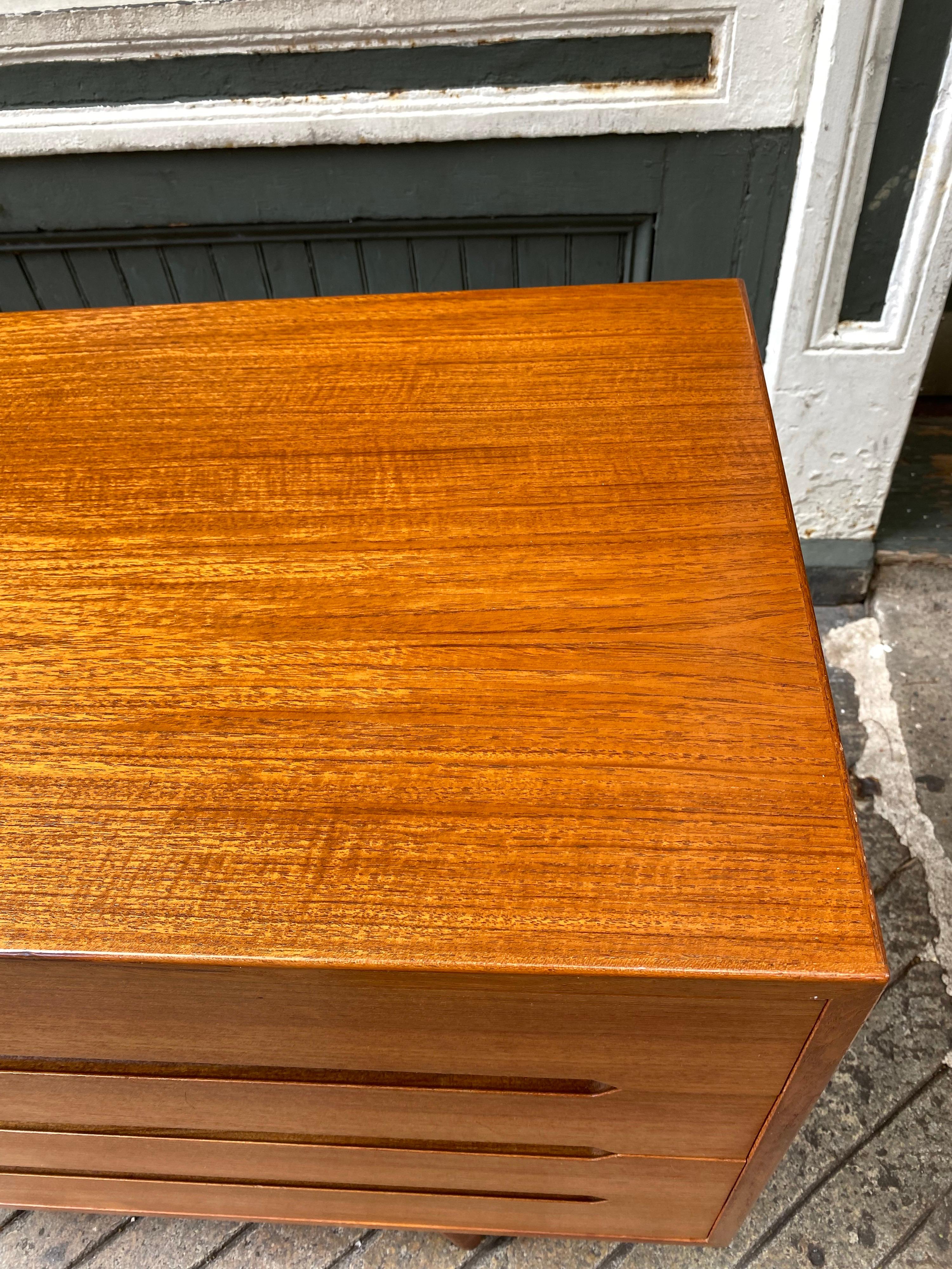 E. W. Bach Danish Teak 8 Drawer Dresser 2