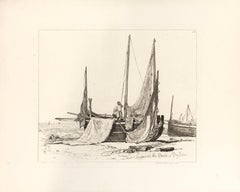 Antique 22: Lugger on the Beach at Brighton
