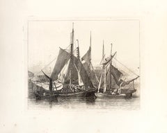 52: Oyster Boats at Billingsgate