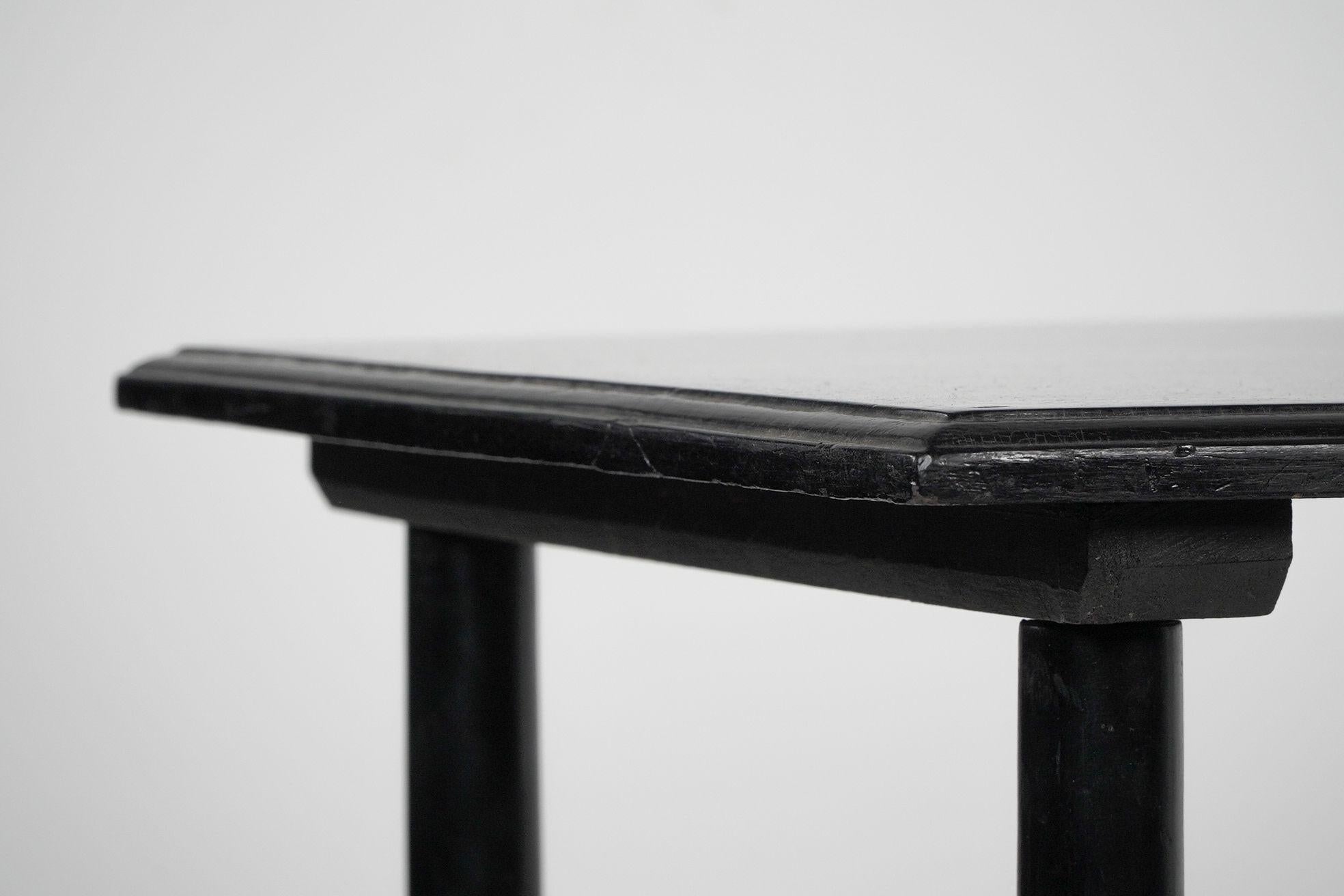 E W Godwin (after). An ebonised sidetable For Sale 5