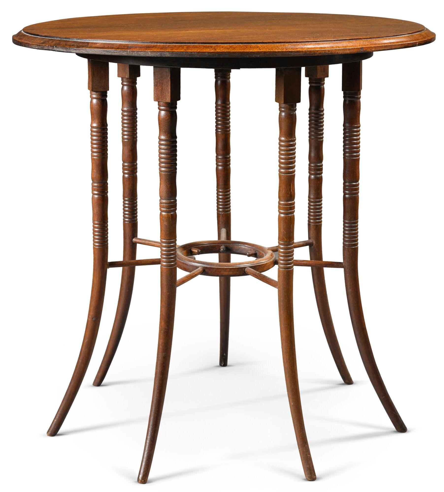 E W Godwin, an Anglo-Japanese Aesthetic Movement walnut centre or dining table For Sale 10