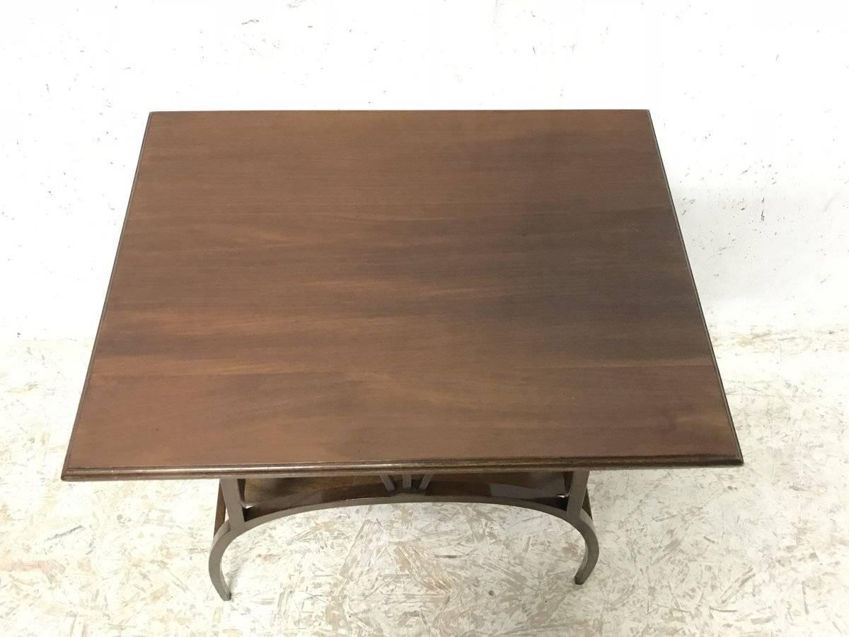 Hand-Crafted E W Godwin Attributed to an Anglo Japanese Mahogany Side Table For Sale